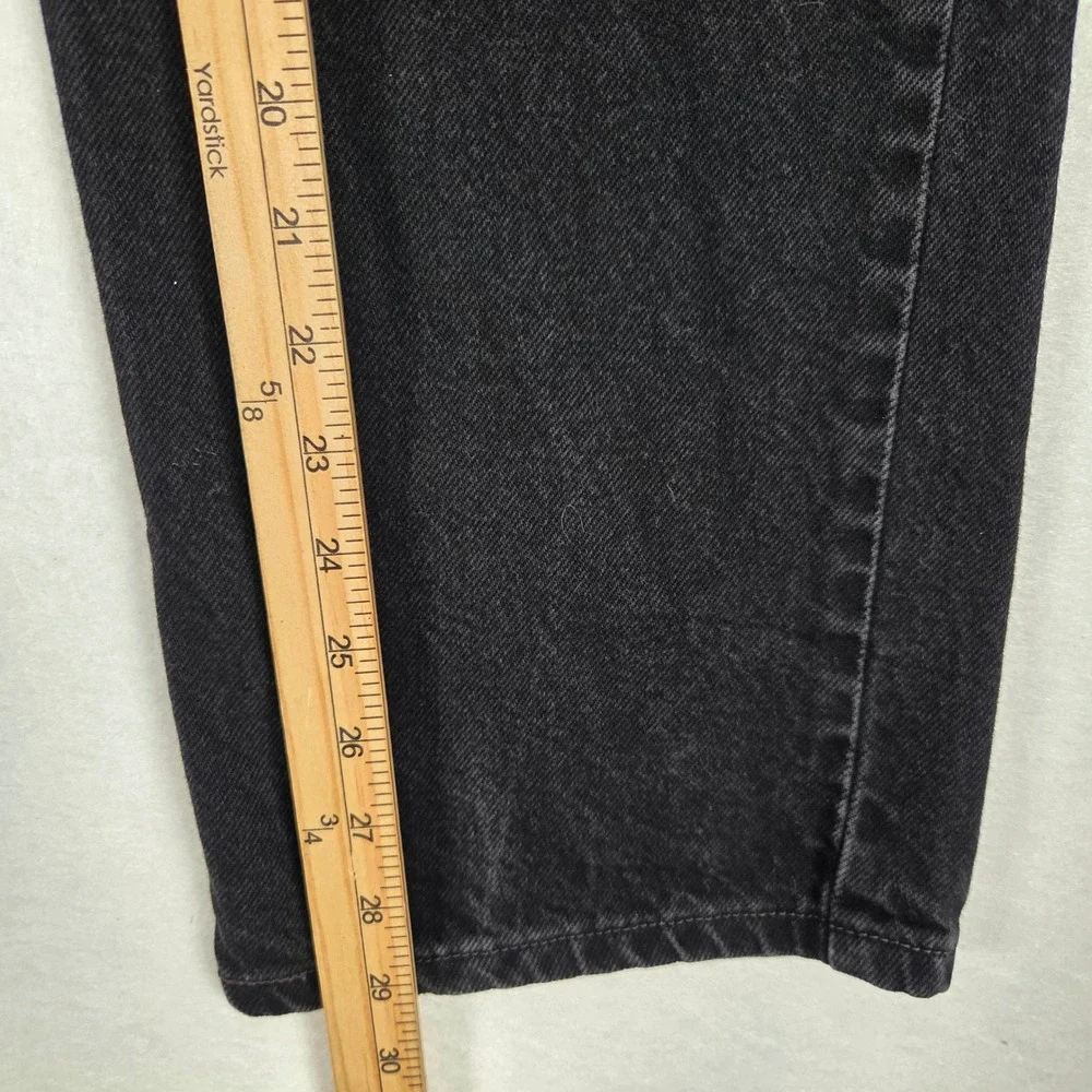 Vtg Levis 505 Regular Fit Jeans Mens 36x30 (34x29) Black Denim Straight Leg Pant